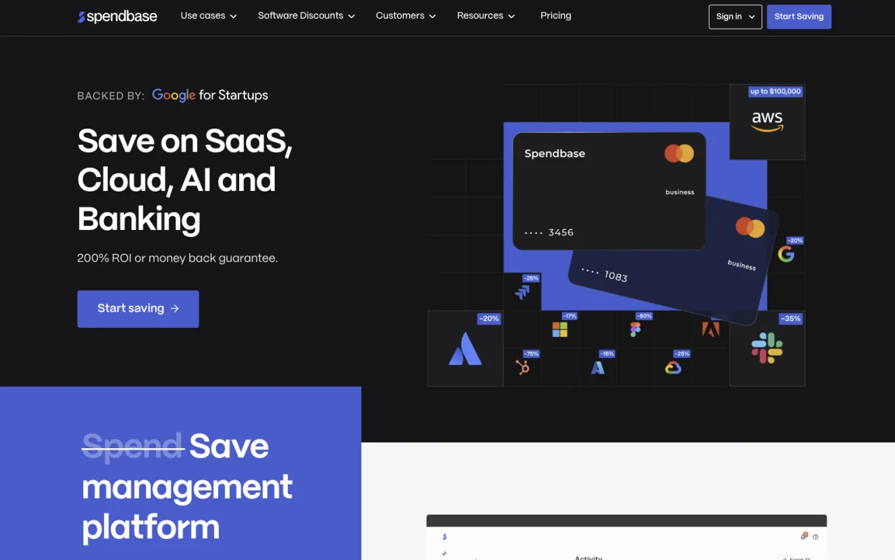 Spendbase SaaS and cloud spend management with managed negotiation